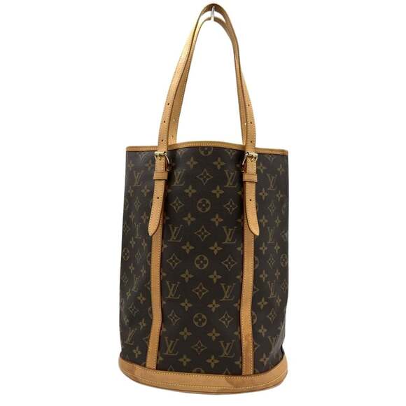 LOUIS VUITTON Brown Monogram Canvas Tote Bag